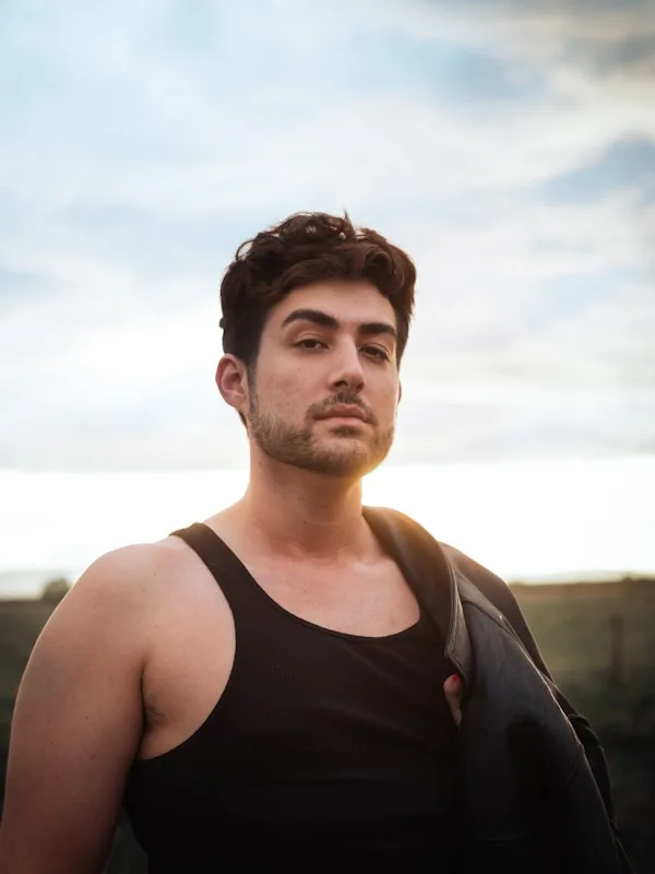 Golden hour soft portrait — warm toned and editorial