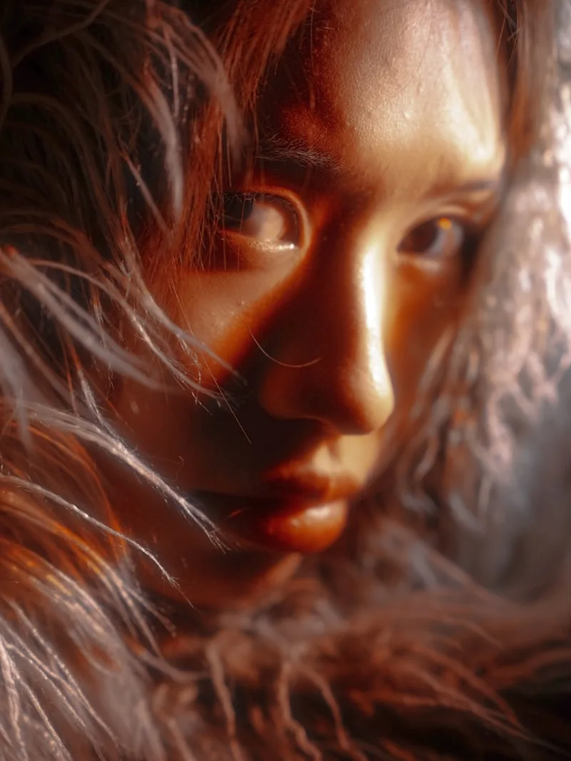 Warm personal portrait in natural light — editorial and expressive